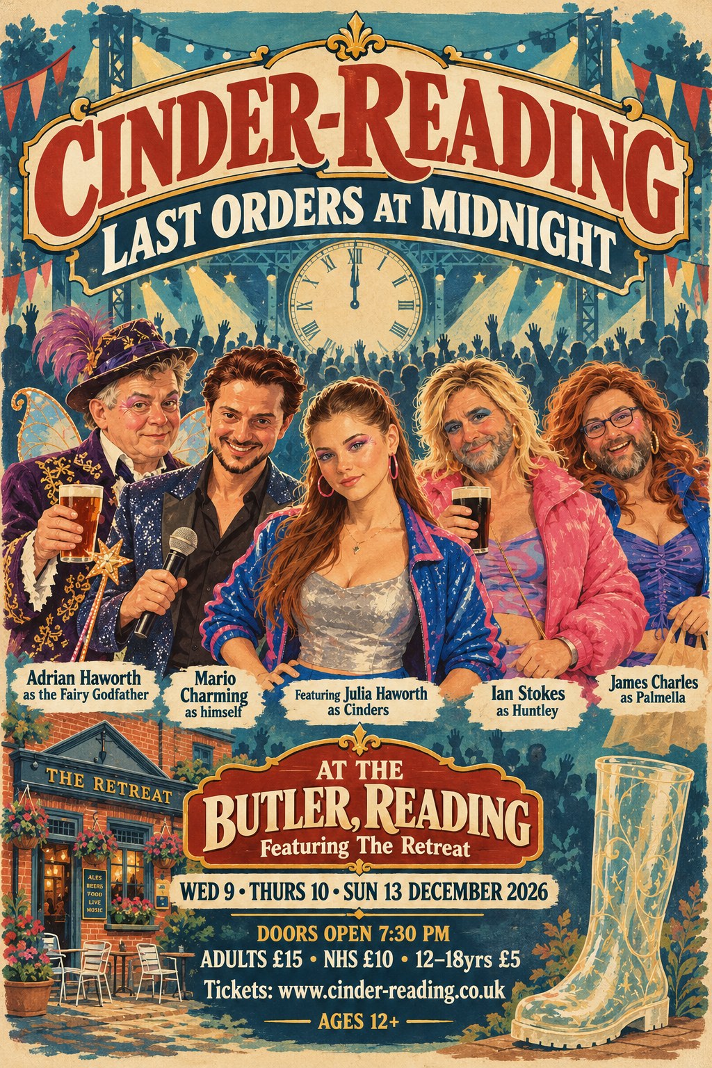 Cinder-Reading poster